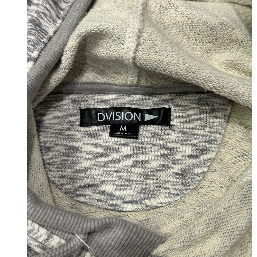 DVISION Gray Space Dye Hoodie Mens Medium - Picture 5 of 8